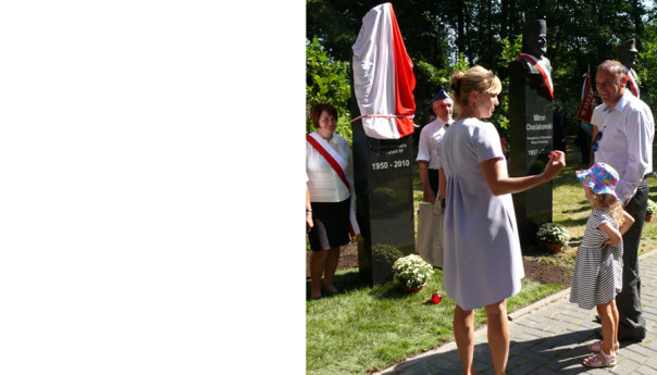 Ossów: Nowe popiersia w Dolinie Smoleńskiej
