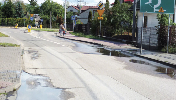 Zalane ulice Zagościńca: Jest coraz gorzej!