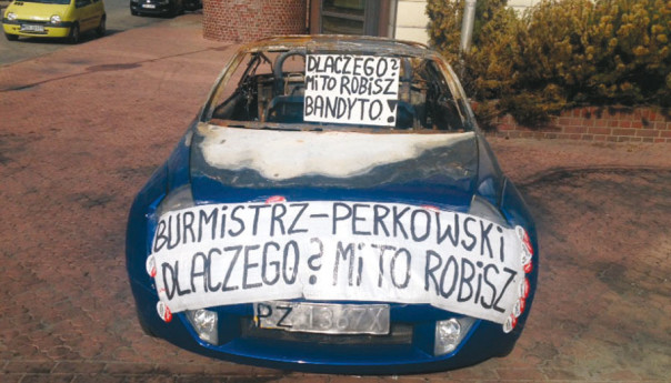 Mieszkaniec przeciwko burmistrzowi