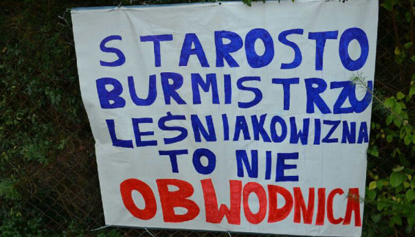 Leśniakowizna protestuje!