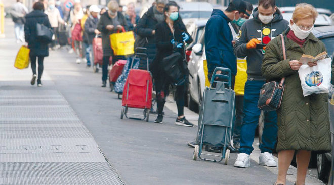 Epidemia strachu we Włoszech