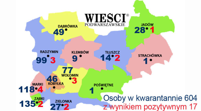 Sytuacja epidemiologiczna w powiecie. Stan 6 lipca godz. 8