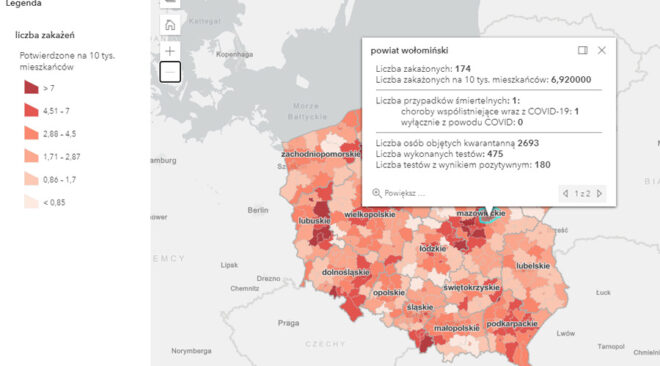 Powiat przegrywa z covidem